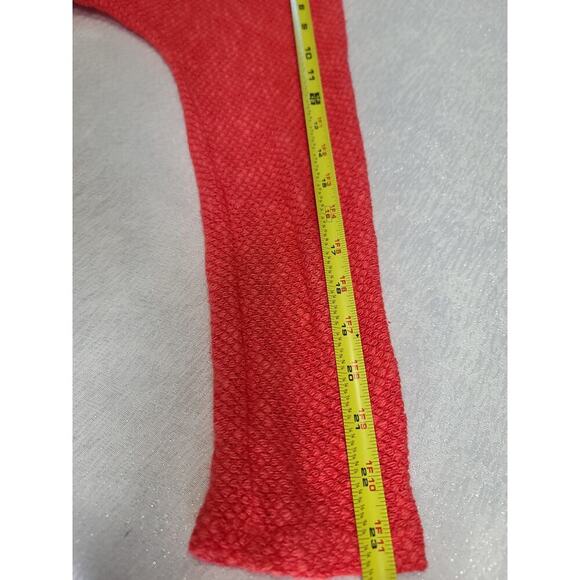 VELVET By Graham & Spencer Dallas cardigan hibiscus pink Resort Wear Office LG - Picture 6 of 8